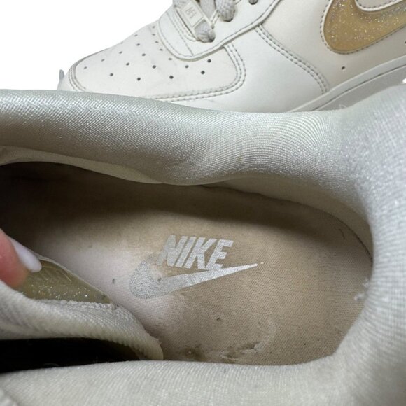 Nike Air Force 1 '07 SE Low Jelly Jewel Pale Ivory White size 6.5 sneakers - Picture 12 of 15